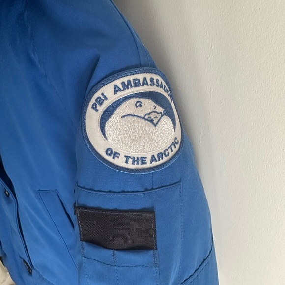 Canada Goose Blue PBI Chilliwack Bomber Small - Picture 3 of 7